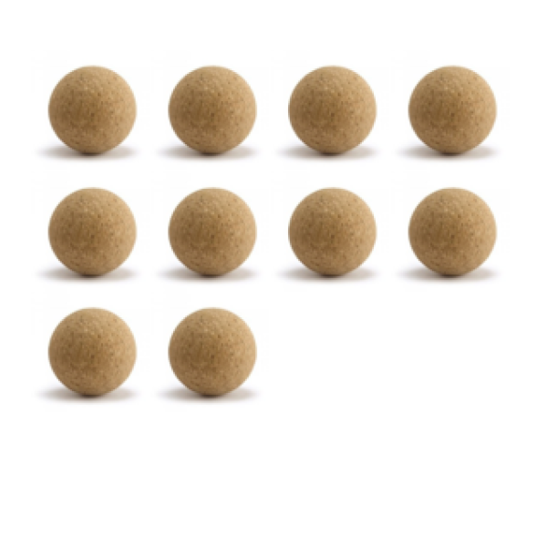 10 cork balls- 25€